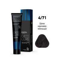 Estel De Luxe Краска-уход 4/71 Шатен коричнево-пепельный, 60мл