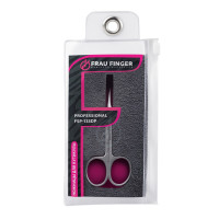 Frau Finger Ножницы маникюрные для кутикулы изогнутые Professional FSP-133DP, матовые, ручная заточка, 9,5 см