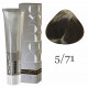 Estel DE LUXE Silver Крем-краска для седых волос 5/71 светлый шатен коричнево-пепельный, 60мл