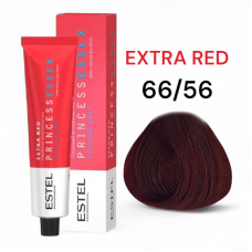 Estel Princess Essex EXTRA RED Крем-краска 66/56 яркая самба, 60мл.