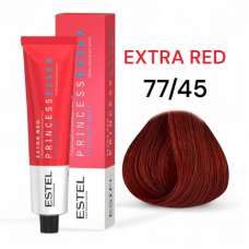Estel Princess Essex EXTRA RED Крем-краска 77/45 чувственная мамба, 60мл.