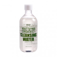 DERMA FACTORY Очищающая вода с экстрактом хауттюйнии 92% - Houttuynia Cordata Cleansing Water, 300 мл