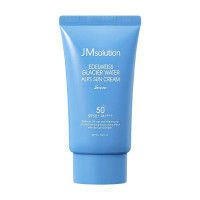 JMsolution Охлаждающий солнцезащитный крем - Edelweiss Glacier Water Alps Moist Suncream Snow SPF50+/PA++++, 50 мл