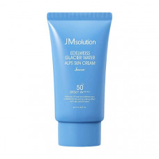 JMsolution Охлаждающий солнцезащитный крем - Edelweiss Glacier Water Alps Moist Suncream Snow SPF50+/PA++++, 50 мл
