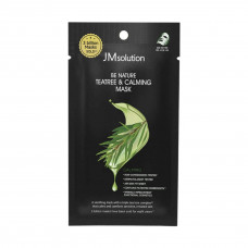 JMsolution Тканевая маска с чайным деревом - Be Nature Teatree & Calming Mask, 24 мл