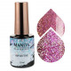 Manita Professional Гель-лак для ногтей светоотражающий с хлопьями юки - Multichrome Reflective №01, 10 мл