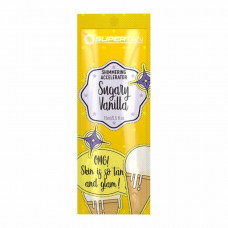 SuperTan Мерцающий ускоритель загара с маслами конопли и какао «Sugary Vanilla», 15 мл SuperTan Мерцающий ускоритель загара с маслами конопли и какао «Sugary Vanilla», 15 мл