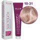 Ollin professional SILK TOUCH 10/31 светлый блондин золотисто-пепельный, стойкий безаммиачный краситель для волос, 60мл