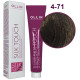 Ollin professional SILK TOUCH 4/71 шатен коричнево-пепельный, стойкий безаммиачный краситель для волос, 60мл