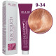 Ollin professional SILK TOUCH 9/34 блондин золотисто-медный, стойкий безаммиачный краситель для волос, 60мл