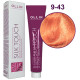 Ollin professional SILK TOUCH 9/43 блондин медно-золотистый, стойкий безаммиачный краситель для волос, 60мл