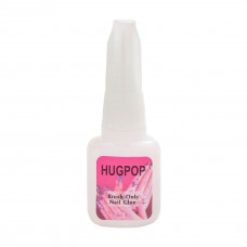 HugPop Клей для ногтей и типсов - Brush-Ons Nail Glue, 10 г