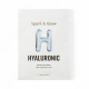 Spark&Glow Маска тканевая для лица увлажняющая - Moisturizing mask with hyaluronic acid, 25мл